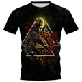 CLOOCL Viking Lovers T-shirts 3D Graphic Viking Eagle Triangle Rune T-shirt Fashion Casual Pullovers Tops Men Clothing S-7XL - Shoppstore