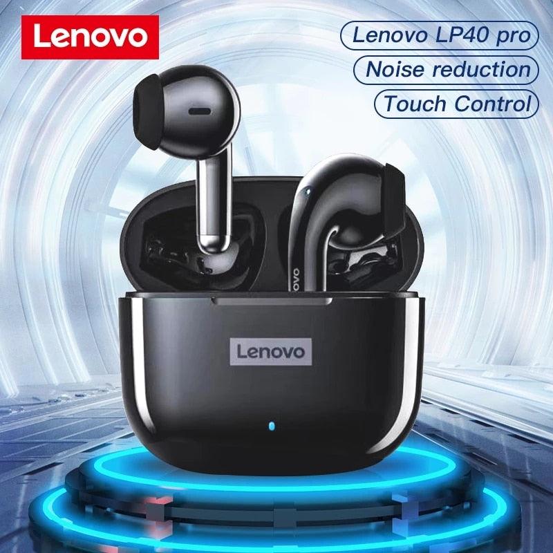 Fones de Ouvido Bluetooth 5.1 sem Fio Lenovo LP40 Pro - Shoppstore