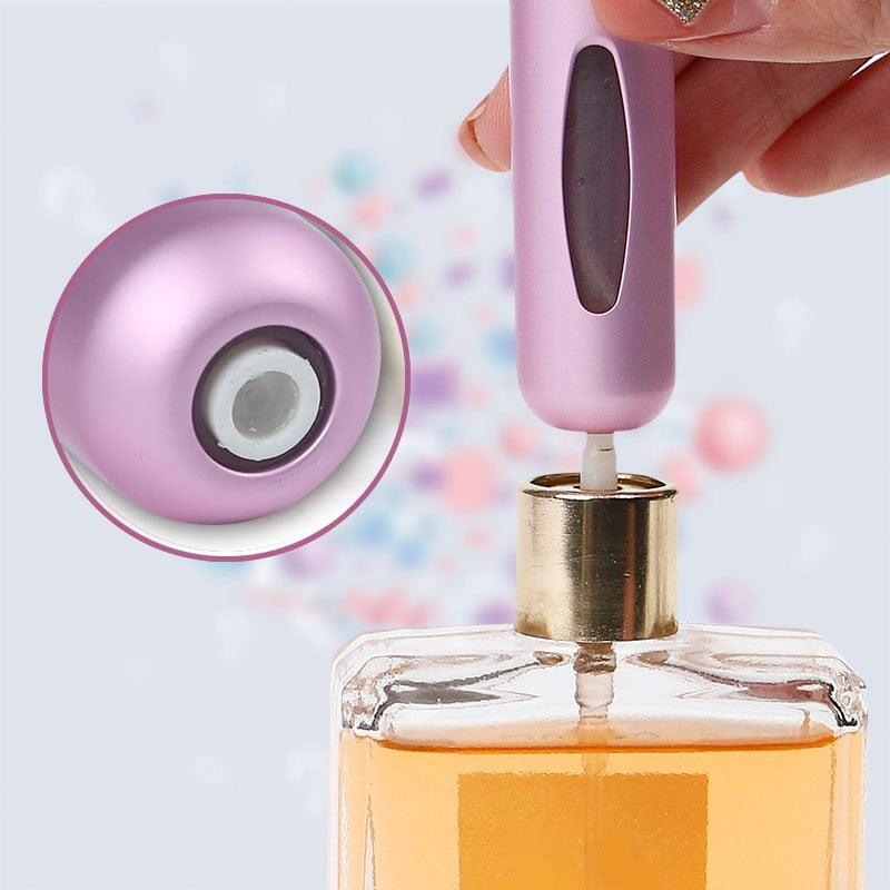 Mini Frasco de Perfume Recarregável Portátil 5 e 8 ML - Shoppstore