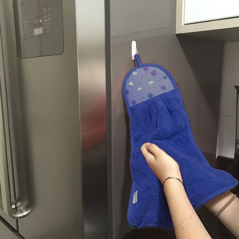 Mini Toalhas Auxiliares de Mão Coloridas p/Cozinha ou Banheiros Infantis Cartoon Clean Hand Towels®