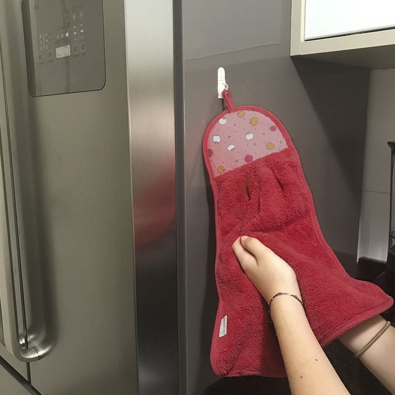 Mini Toalhas Auxiliares de Mão Coloridas p/Cozinha ou Banheiros Infantis Cartoon Clean Hand Towels®