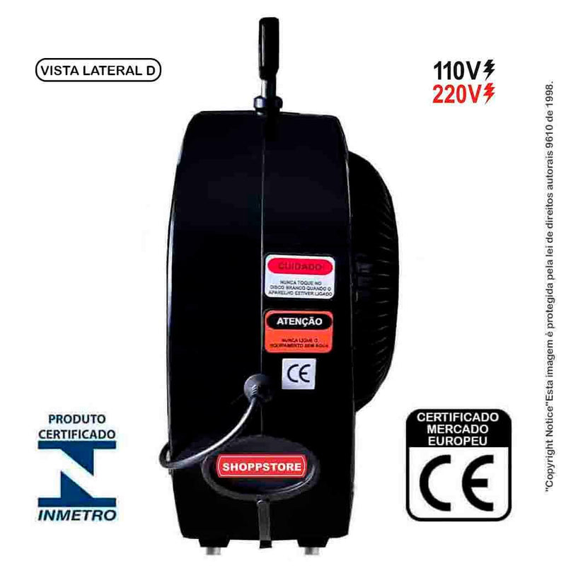 Climatizador de Ar p/ 35m2 Portátil Turbo by Shoppstore Pto - Shoppstore