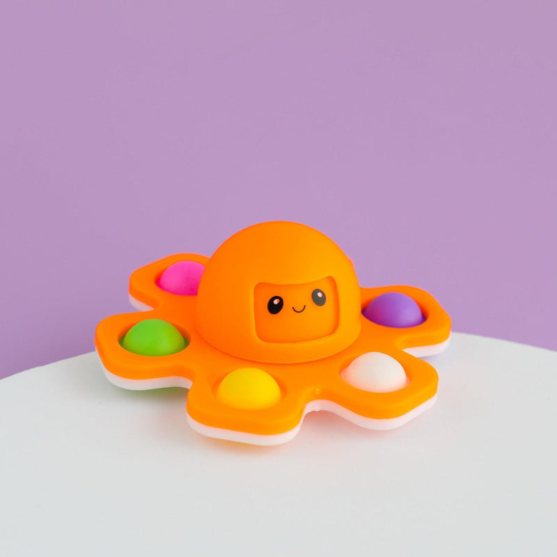 Brinquedo Autismo Alívio do Estresse Flip Octopus Silicone - Shoppstore