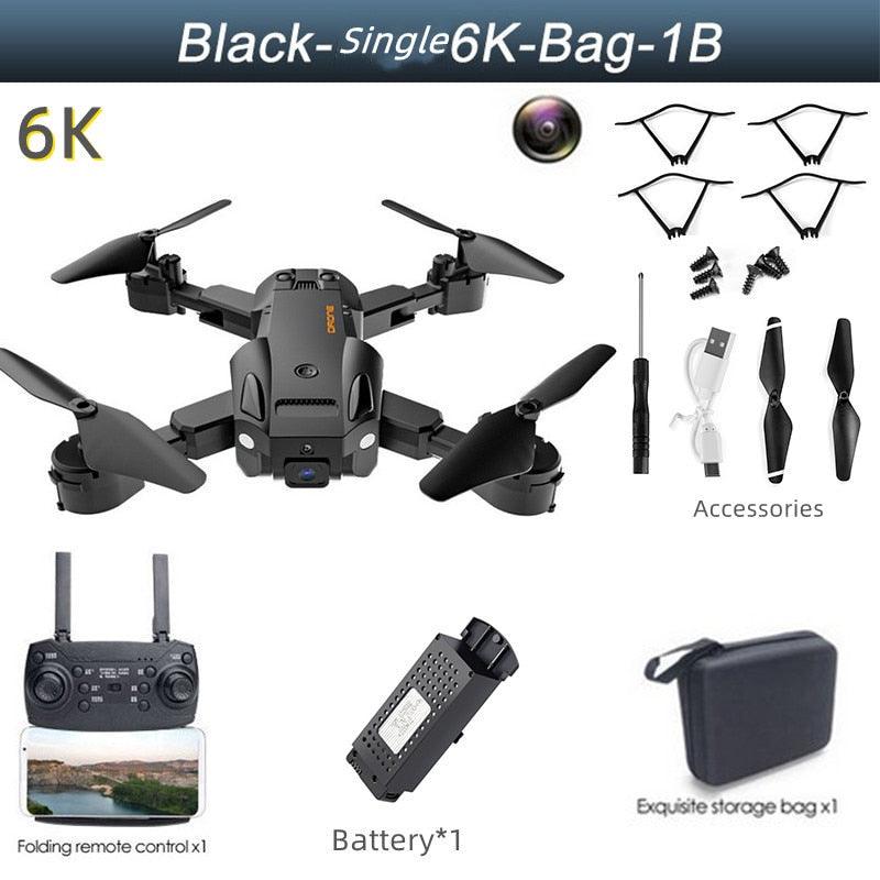 Drone Shoppstore 8K GPS/5G c/Prevenção Obstáculos Alcance3Km - Shoppstore