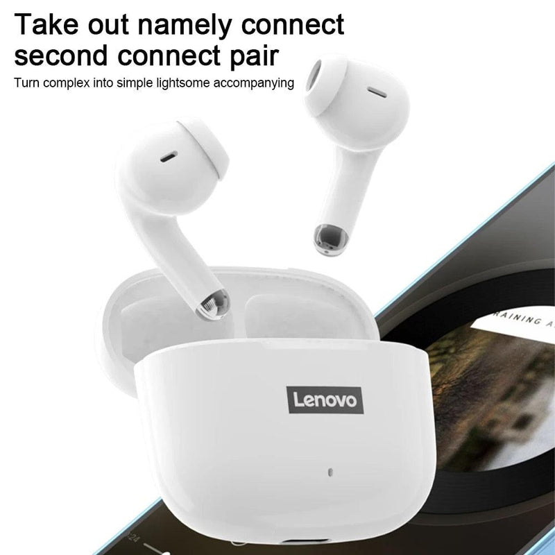 Fones de Ouvido Bluetooth 5.1 sem Fio Lenovo LP40 Pro - Shoppstore