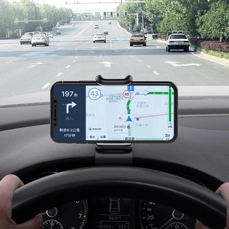 Suporte para Celular Automotivo Clip Fácil p/Navegação GPS - Shoppstore