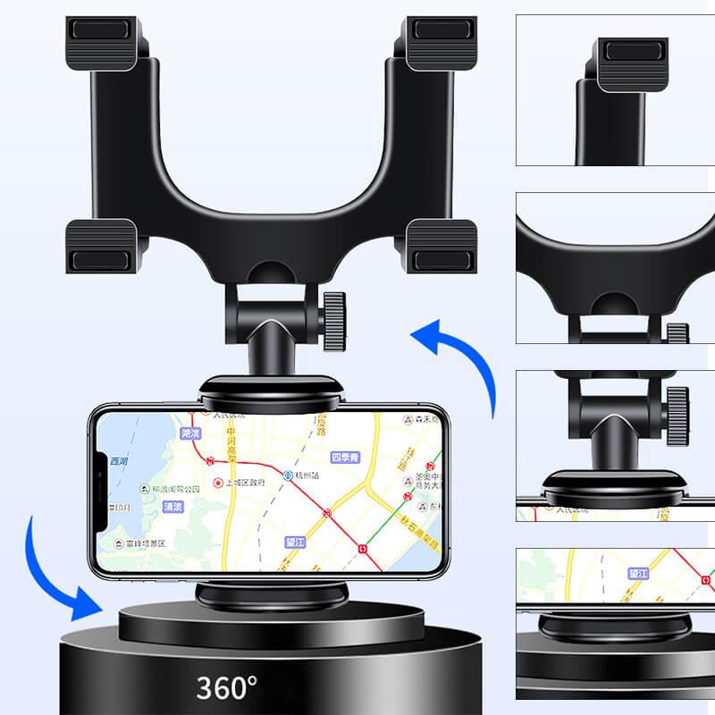 Suporte Para Celular Universal Espelho Retrovisor Carro 360